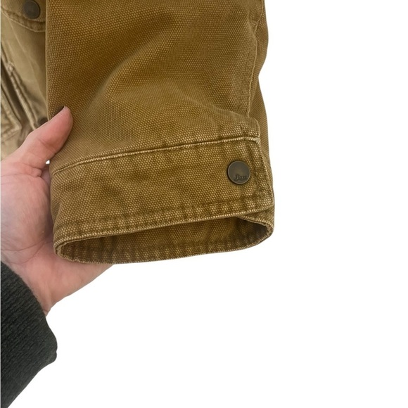 G.H. BASS Tan Flannel Lined Field Jacket - Picture 4 of 8